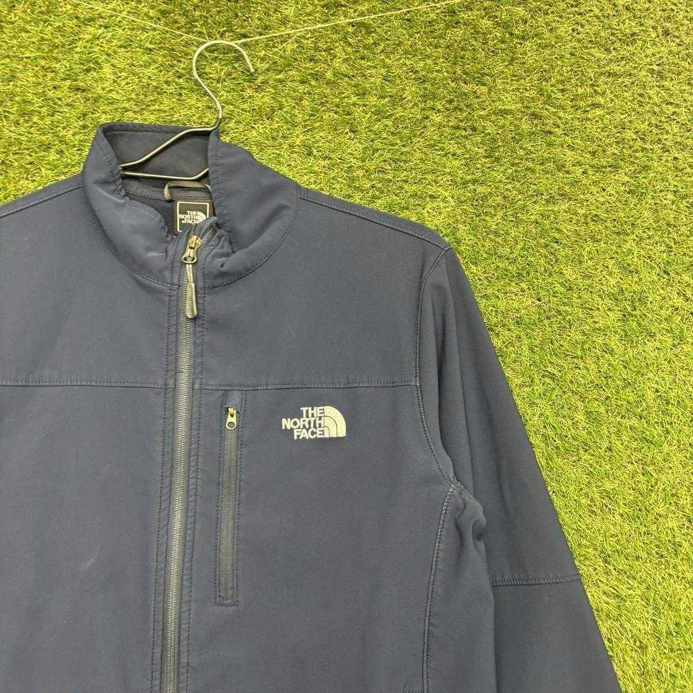 The North Face Apex Bionic 3 Jacket Mens Medium Blue Windwall Water Repellent